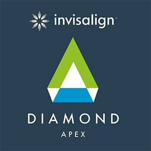 Diamond Apex Invisalign Provider badge, Advanced Orthodontics Everett, WA